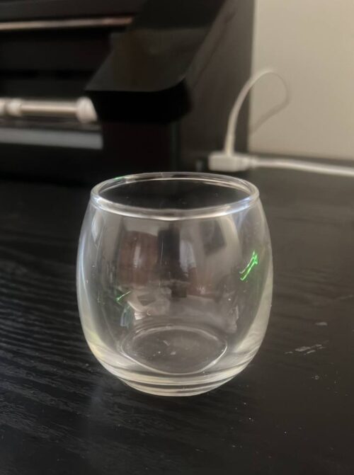 Burbuja Pequeña de cristal
